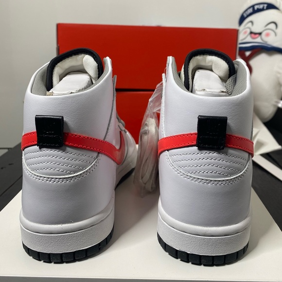 BRAND NEW!Nike Dunk Lux High Undftd White Infrared - Picture 4 of 4